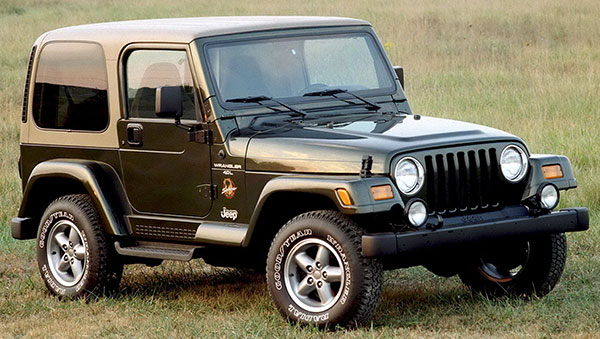 1995-2005 jeep wrangler designed by michael santoro